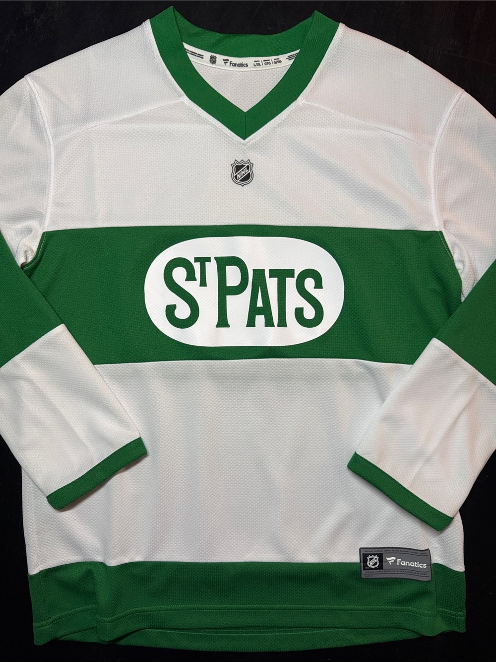 Fanatics ST. Pats NHL Hockey Jersey Collar